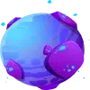 Planet image of Full funnel marketing service Button