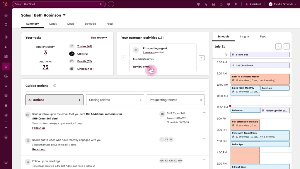 허브스팟(HubSpot)이란? 2026 완벽 가이드 - 기능, 장단점, 도입 방법 총정리 - 세일즈 허브