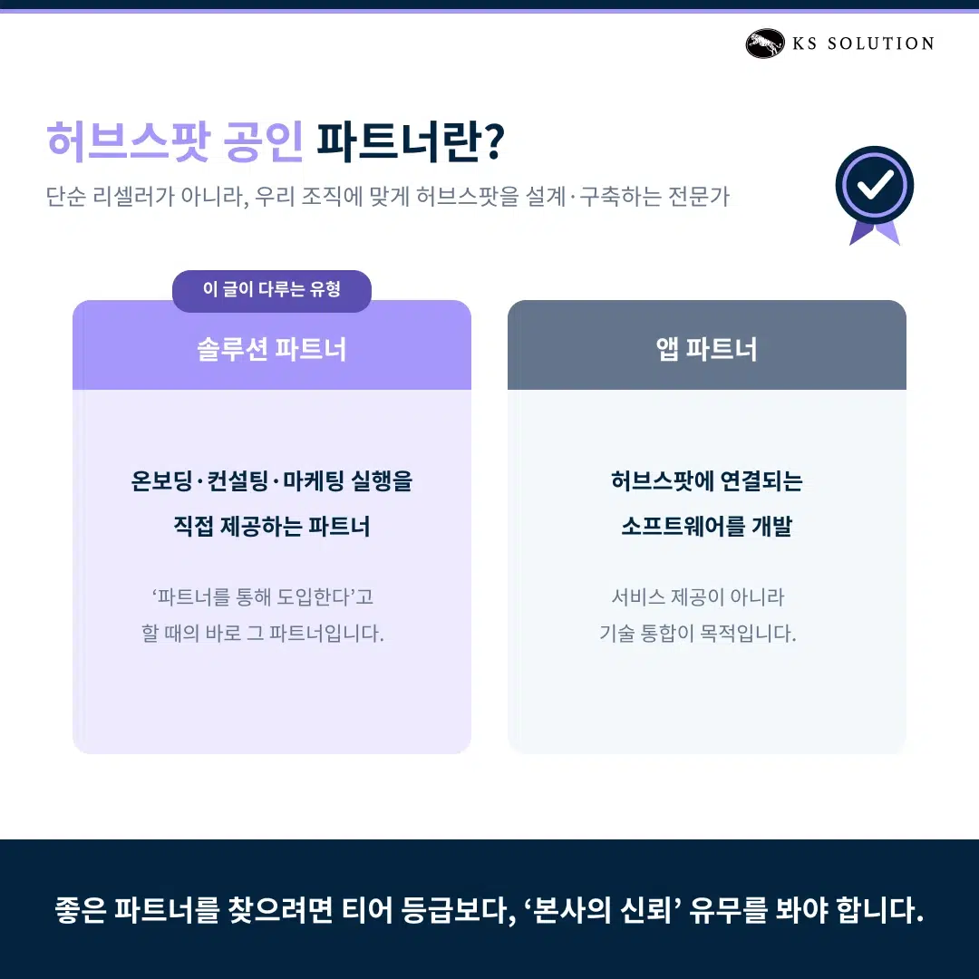 허브스팟 파트너 완벽 가이드 : 한국 공인 파트너 선택 기준부터 도입 프로세스까지 - 허브스팟 공인 파트너란?