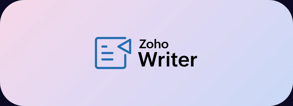조호 워크플레이스(Zoho WorkPlace) 앱 - 문서 작성 앱, '조호(Zoho) Writer' 아이콘