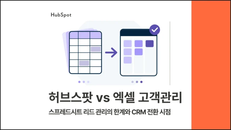 엑셀 고객관리 CRM 전환 - 블로그 글 썸네일 이미지